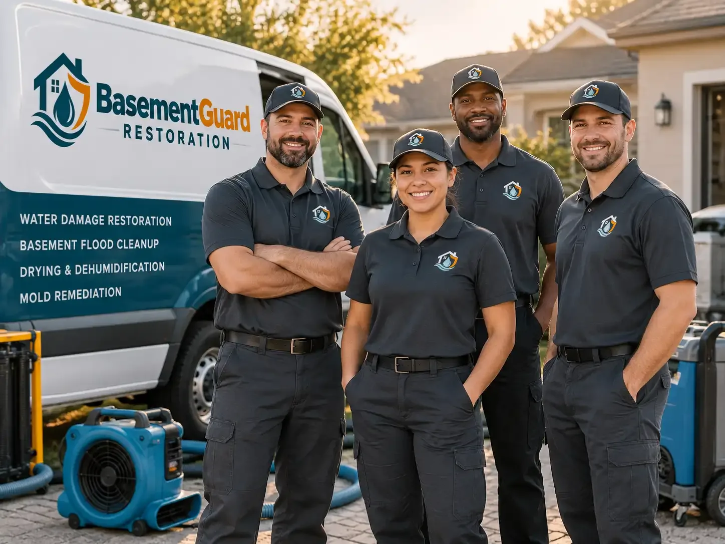 Basement Water Damage Restoration company in Potts Camp, MS